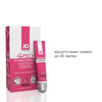 Возбуждающий гель для клитора System JO SPICY WARMING - фото 3