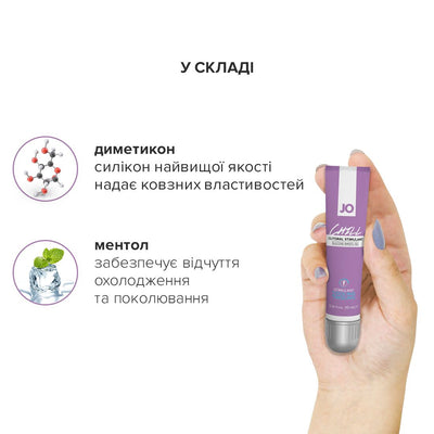 Стимулирующий гель для клитора JO CHILL COOLING - фото 4