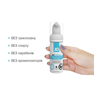 Main image for product index 7: М’яка пінка для очищення іграшок JO REFRESH