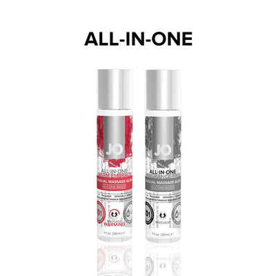 Main image for product index 5: Разогревающий массажный гель и смазка 2 в 1 JO All-in-one Massage Glide - WARMING