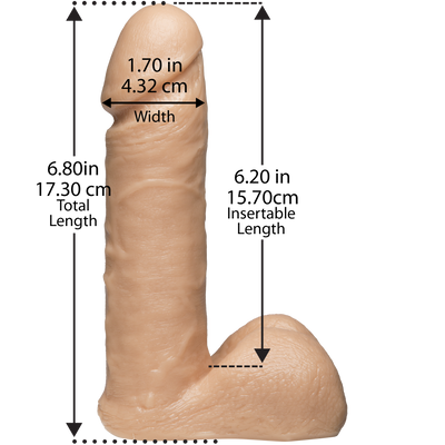 Фаллоимитатор Doc Johnson Vac-U-Lock - Cock - фото 3