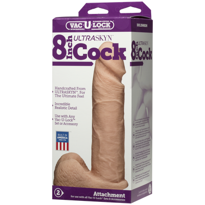 Фаллоимитатор Doc Johnson Vac-U-Lock - Cock - фото 7