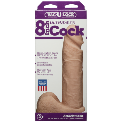 Фаллоимитатор Doc Johnson Vac-U-Lock - Cock - фото 8