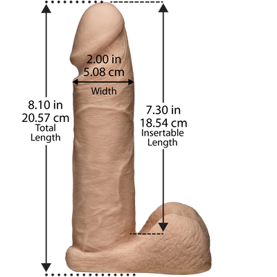 Фаллоимитатор Doc Johnson Vac-U-Lock - Cock - фото 5