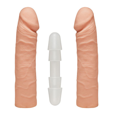 Main image for product index 1: Фалоімітатор подвійний Doc Johnson The D - Double D, Vack-U-Lo