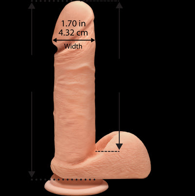 Main image for product index 4: Фалоімітатор Doc Johnson The D - Perfect D - With Balls