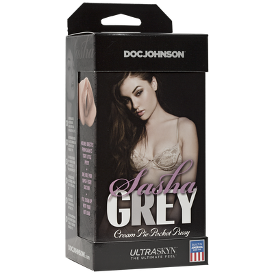 Мастурбатор-вагина Doc Johnson Sasha Grey - Cream Pie Pocket - фото 2