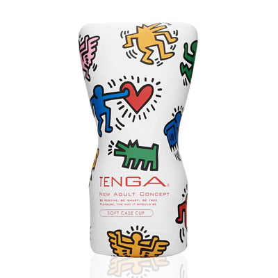 Main image for product index 1: Мастурбатор Tenga Keith Haring Soft Case Cup
