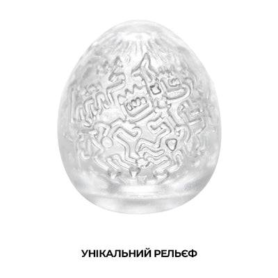 Main image for product index 3: Мастурбатор-яйце Tenga Keith Haring Egg Party