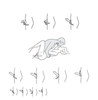 Main image for product index 5: Смарт-віброкільце під одяг VERGE BY WE-VIBE SLATE