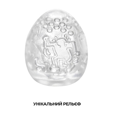 Main image for product index 3: Мастурбатор-яйце Tenga Keith Haring Egg Dance