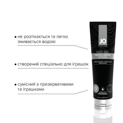 Main image for product index 7: Густая смазка на водной основе JO H2O GEL — ORIGINAL