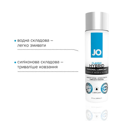 Густа змазка водно-силіконова JO Classic Hybrid - фото 3