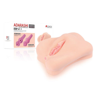 Main image for product index 5: Мастурбатор-вагіна двошаровий Kokos Adarashi -2 Double Layer