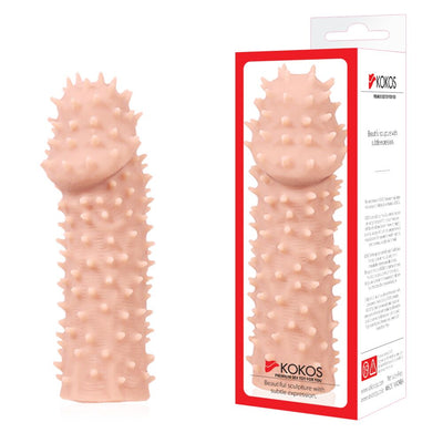 Main image for product index 5: Насадка на член Kokos Extreme Sleeve ES.07, потовщуюча, стимуляція точки G