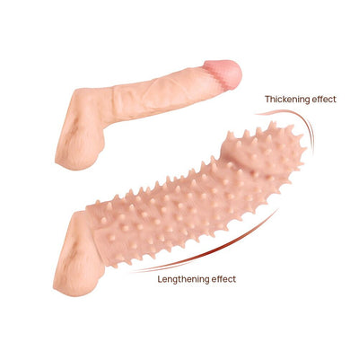 Main image for product index 2: Насадка на член Kokos Extreme Sleeve ES.07, потовщуюча, стимуляція точки G