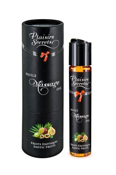 Main image for product index 1: Массажное масло с афродизиаками, съедобное Plaisirs Secrets Exotic Fruits
