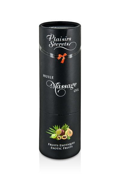 Main image for product index 3: Массажное масло с афродизиаками, съедобное Plaisirs Secrets Exotic Fruits