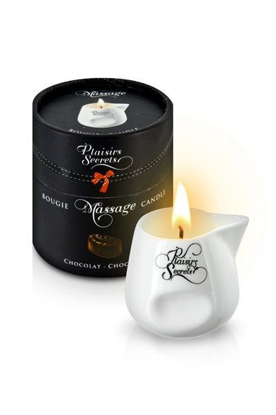 Масажна свічка Plaisirs Secrets Chocolate - фото 1