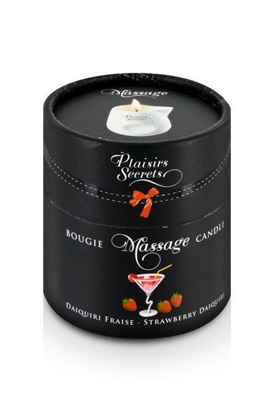Масажна свічка Plaisirs Secrets Strawberry Daiquiri - фото 3
