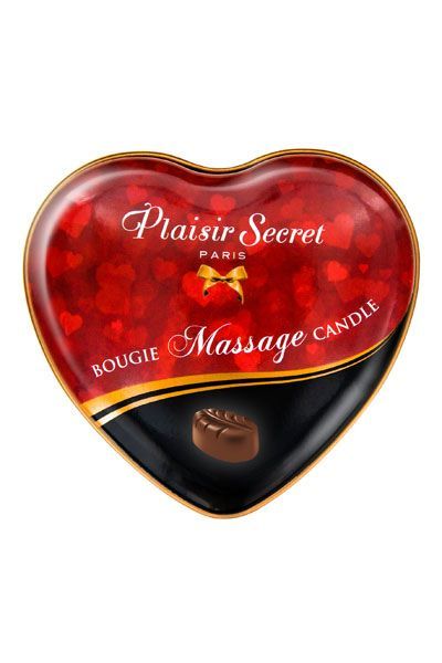 Main image for product index 2: Масажна свічка-серце Plaisirs Secrets Chocolate