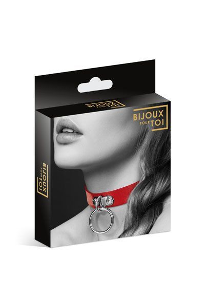 Main image for product index 6: Чокер с кольцом для поводка Bijoux Pour Toi - FETISH