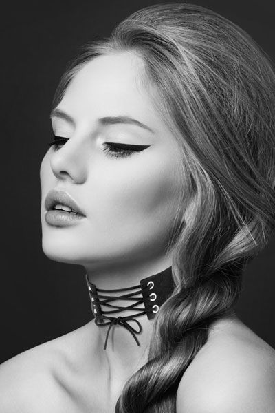 Main image for product index 1: Чокер со шнуровкой Bijoux Pour Toi - LACET