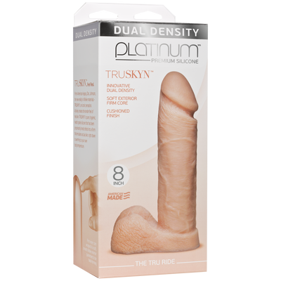 Фаллоимитатор Doc Johnson Platinum TRUSKYN - The Tru Ride - фото 3