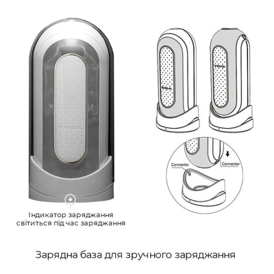 Вібромастурбатор Tenga Flip Zero Electronic Vibration - фото 7