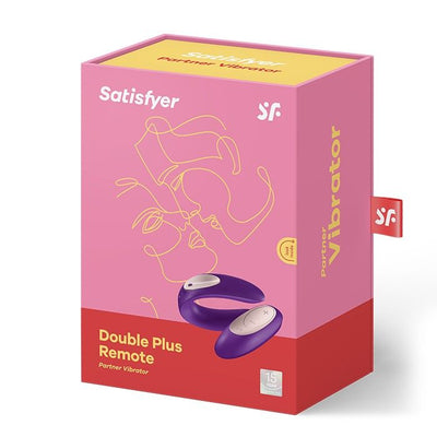 Main image for product index 2: Вибратор для пар Satisfyer Double Plus Remote и двумя моторчиками