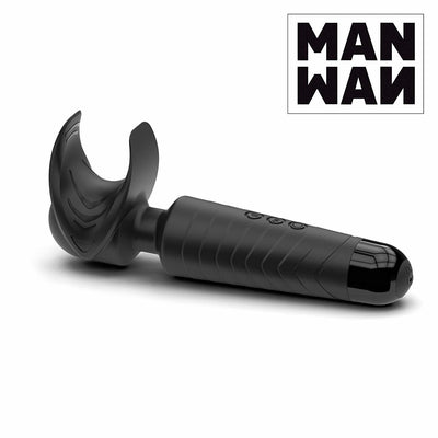 Мастурбатор-вібромасажер Manwan MAN.WAND, відмінно для пар, вібромінет, 20 режимів - фото 1