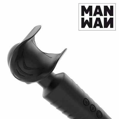 Мастурбатор-вібромасажер Manwan MAN.WAND, відмінно для пар, вібромінет, 20 режимів - фото 4