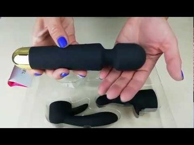 Мінівібромасажер Dorcel Kit Wanderful з насадками (анальна і вагінальна) - фото 2