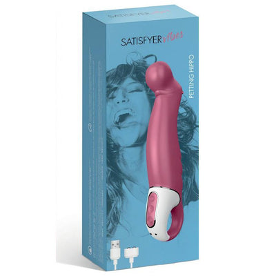 Мощный вибратор Satisfyer Vibes Petting Hippo - фото 5