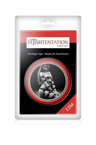 Скотч для бондажу Fetish Tentation, не липне до шкіри і волосків - фото 12