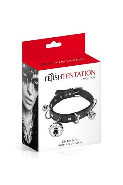 Нашийник Fetish Tentation Choker Bells - фото 2
