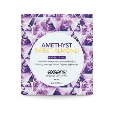 Main image for product index 1: Пробник массажного масла EXSENS Amethyst Sweet Almond