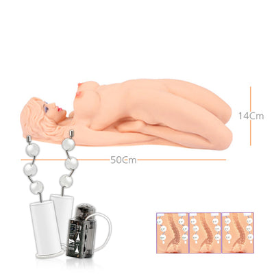 Main image for product index 6: Мастурбатор лялька Kokos Veronia 2WayPlus з функцією масажу