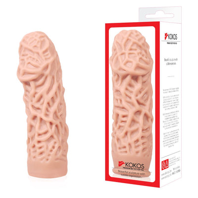 Насадка на член Kokos Extreme Sleeve ES.12 утолщающая - фото 3