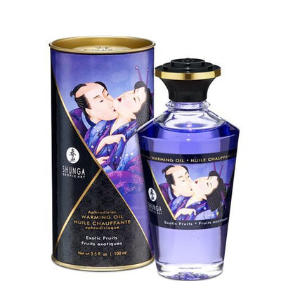 Разогревающее масло Shunga Aphrodisiac Warming Oil - Exotic Fruits - фото 1