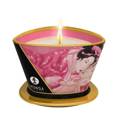 Масажна свічка Shunga Massage Candle – Rose Petals - фото 2