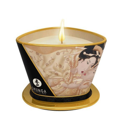 Массажная свеча Shunga Mini Massage Candle - Vanilla Fetish - фото 1