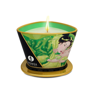 Main image for product index 1: Масажна свічка Shunga Mini Massage Candle – Exotic Green Tea