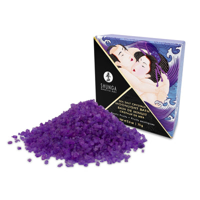 Main image for product index 2: Соль для ванны Shunga Moonlight Bath – Exotic Fruits, соль Мертвого моря, аромамасла