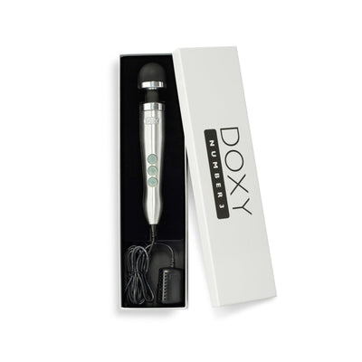 Вібромасажер DOXY Die Cast 3, живлення 220В, металевий корпус - фото 27