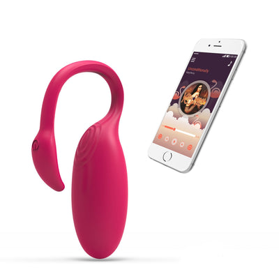 Смарт-виброяйцо Magic Motion Flamingo - фото 1