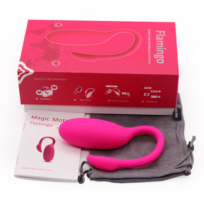 Смарт-виброяйцо Magic Motion Flamingo - фото 14
