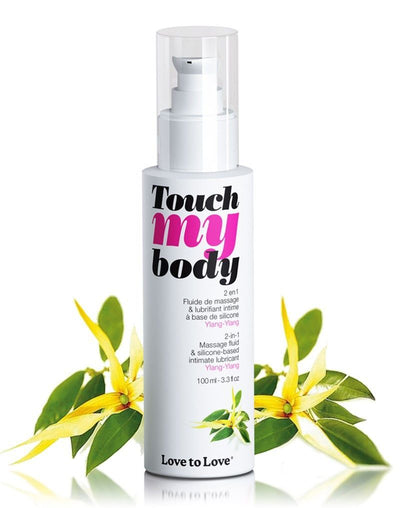 Main image for product index 1: Массажный гель и смазка 2-в-1 Love To Love TOUCH MY BODY Ylang-Ylang