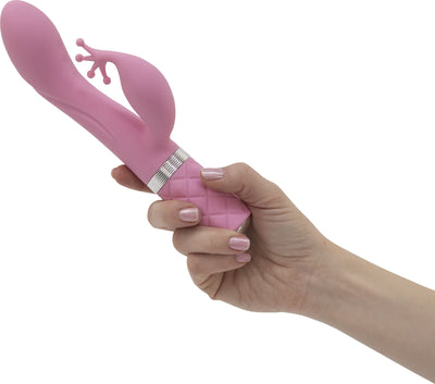 Main image for product index 3: Роскошный вибратор-кролик Pillow Talk - Kinky с кристаллом Сваровски, мощный