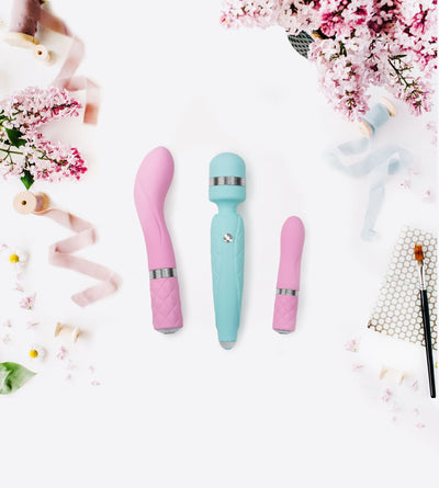 Main image for product index 19: Розкішний вібратор Pillow Talk - Sassy з кристалом Сваровські для точки G